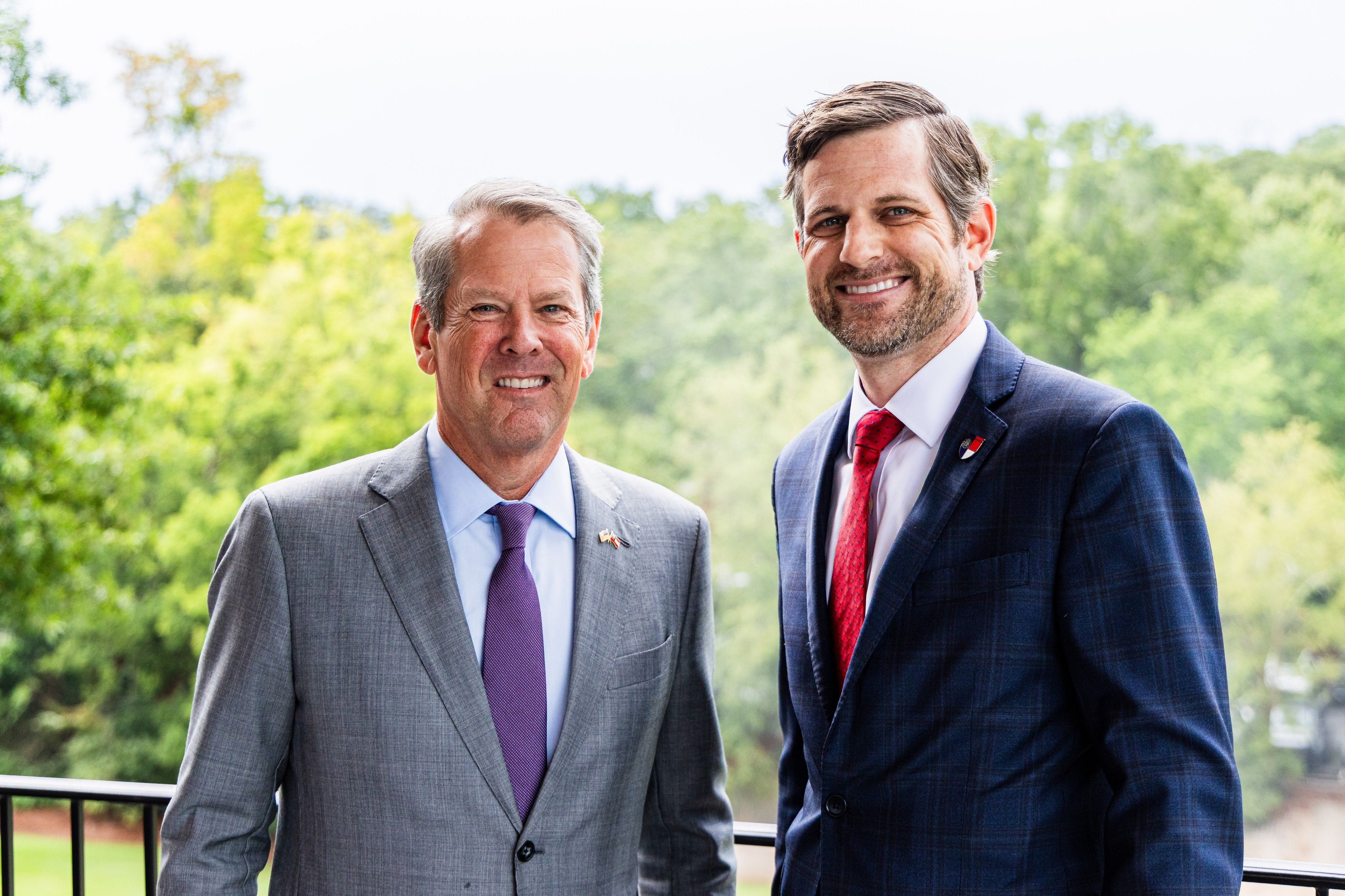 Senator Brian Strickland & Governor Kemp